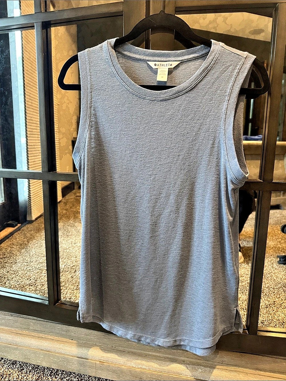 Athleta Breezy Tank Blue Medium